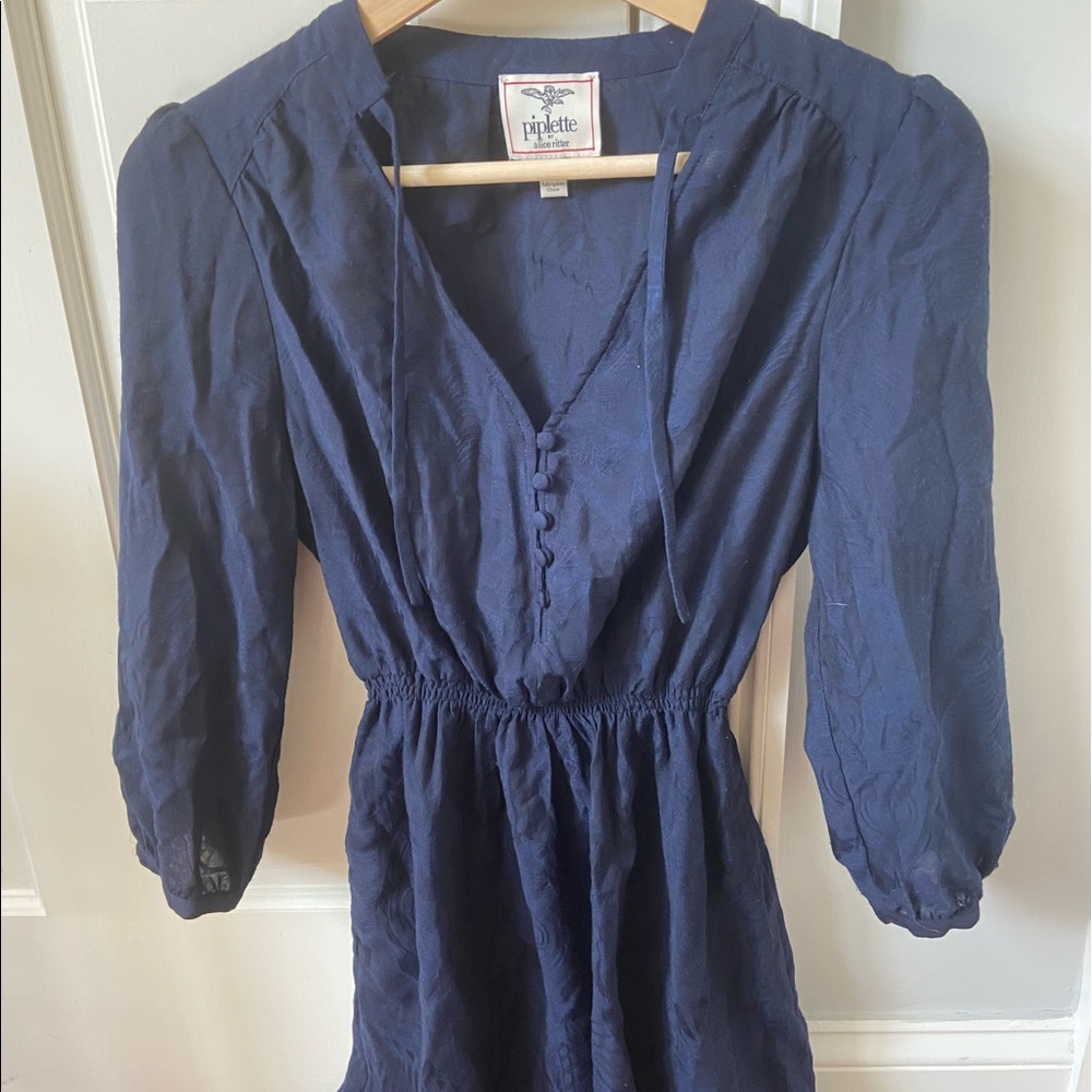 Navy Blue Dress